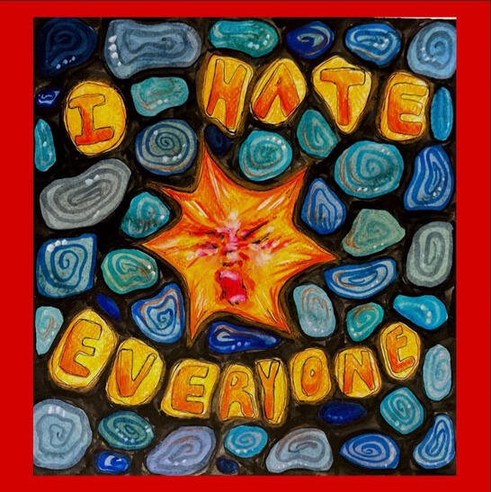 Album art: I Hate Everyone by Polluted Rain