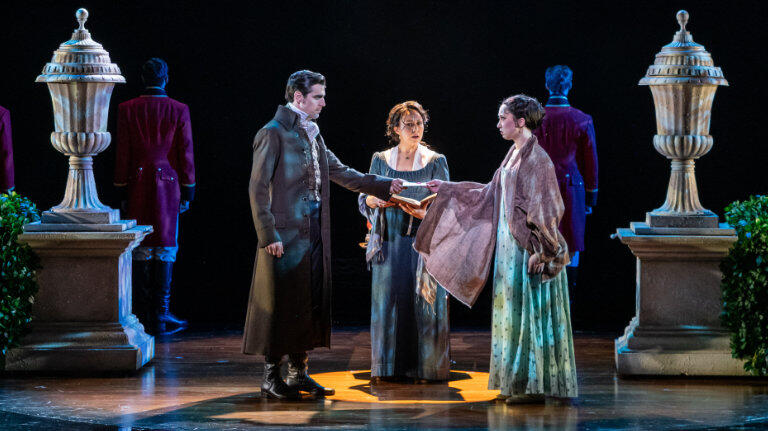Austen&#39;s Pride - production photos by Phillip Hamer
