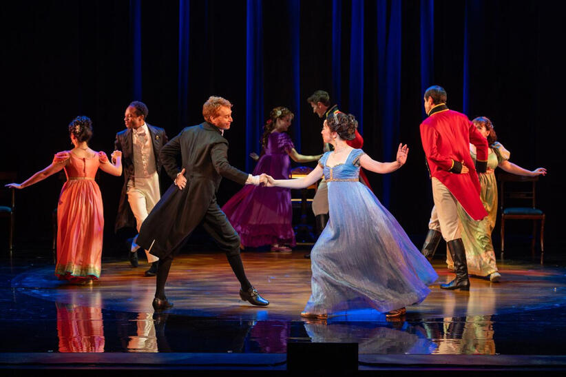 Austen's Pride - production photos by Phillip Hamer